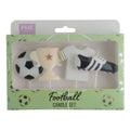 Football Candles Set Of 4