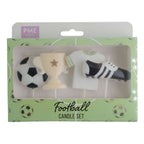 Football Candles Set Of 4