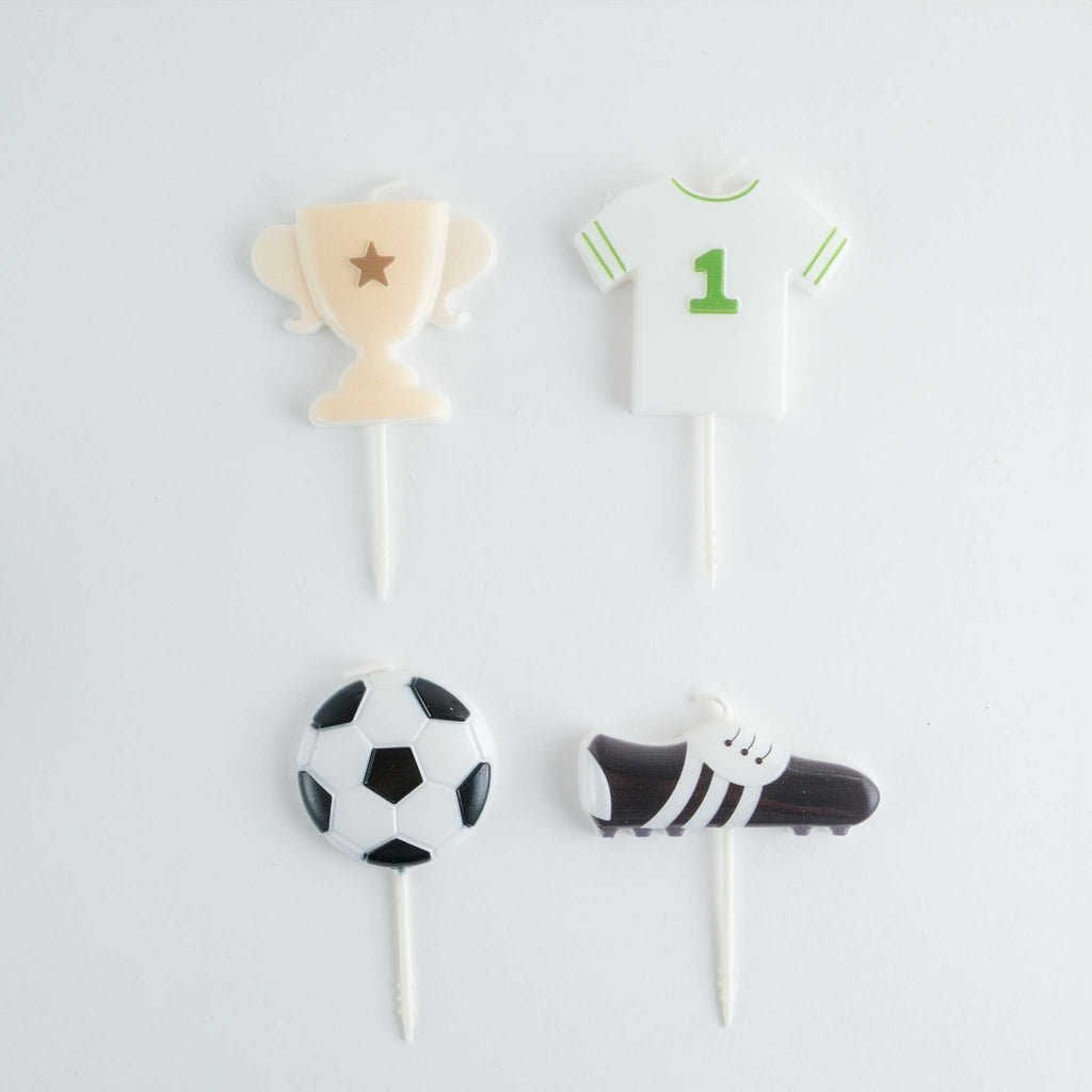 Bougies - 4 pièces - Football