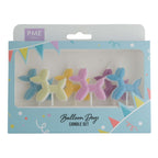 Balloon Dogs Candles Set Of 6