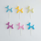 Balloon Dogs Candles Set Of 6