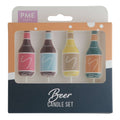 Bougies - 4 pièces - Bouteilles de Bière