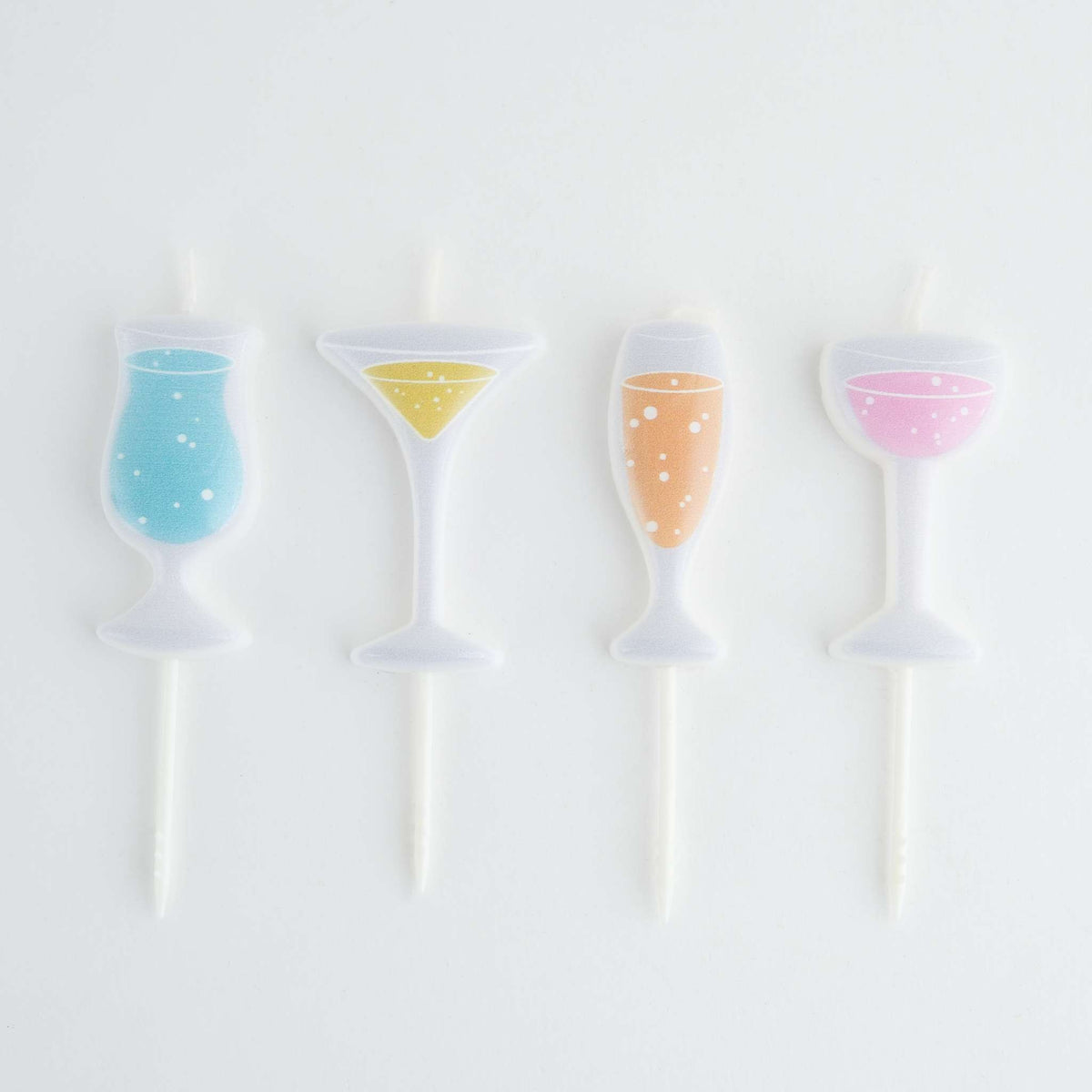 Cocktail Candles Set Of 4