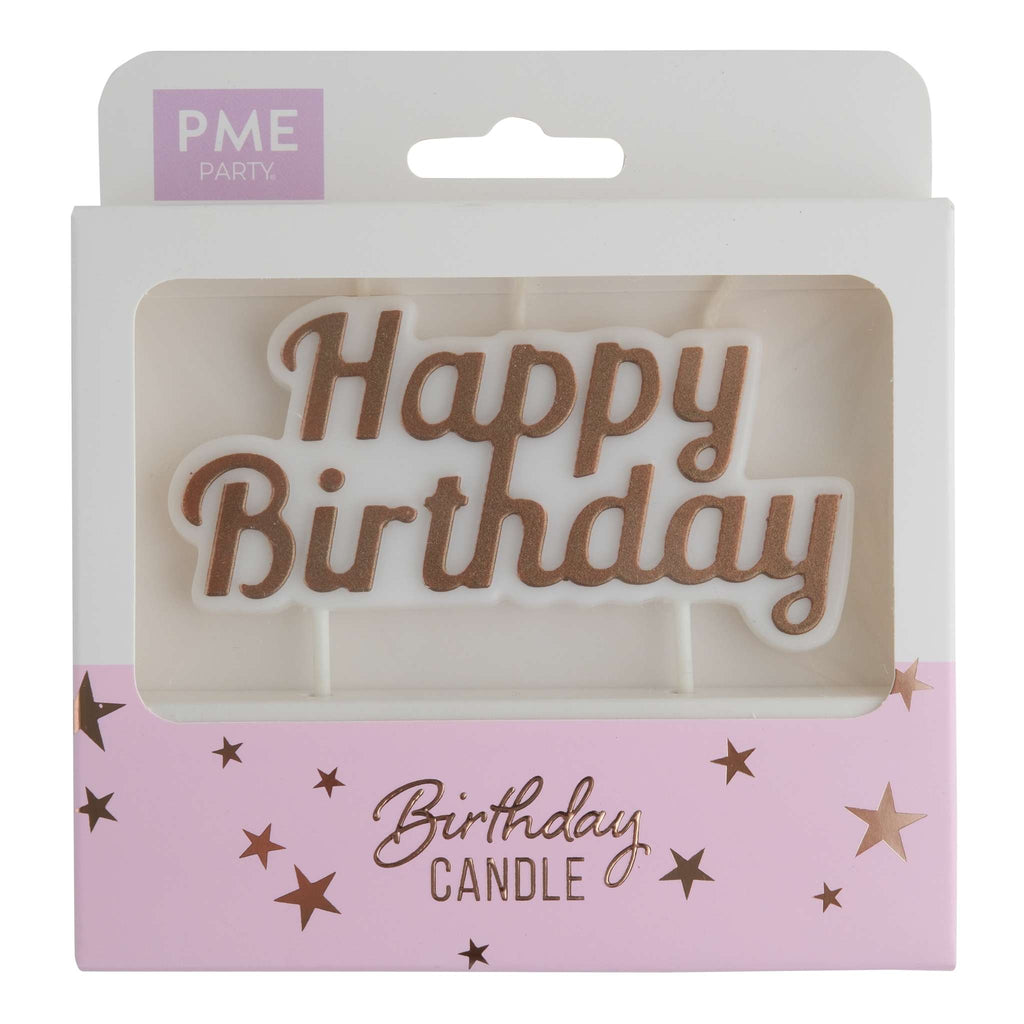 Happy Birthday Candle Topper