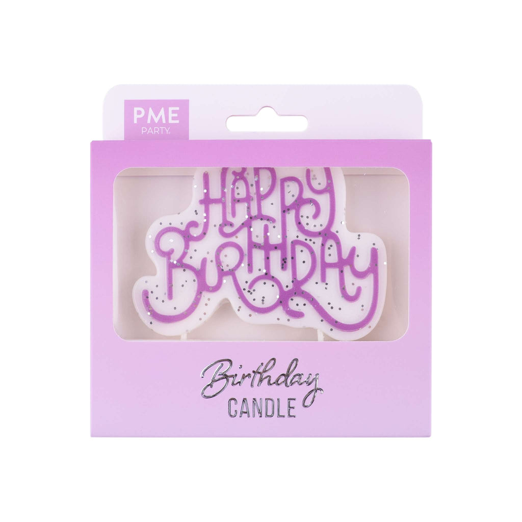 Happy Birthday Candle Topper