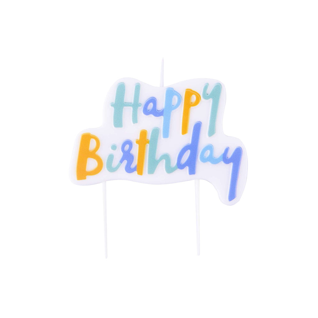 Happy Birthday Candle Topper