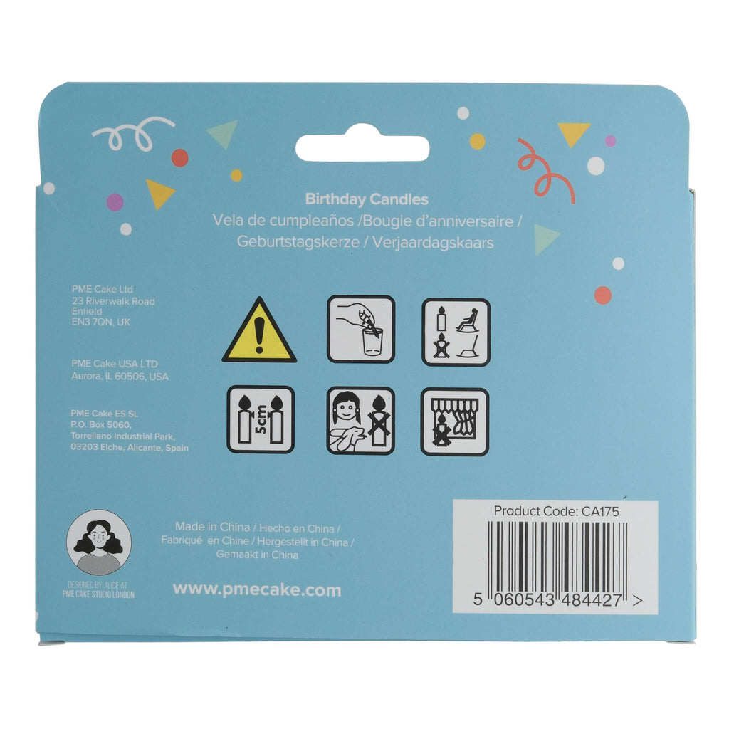 Happy Birthday Candle Set Of 13