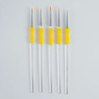 Feine Handwerks-Pinsel Set mit 5 Stück