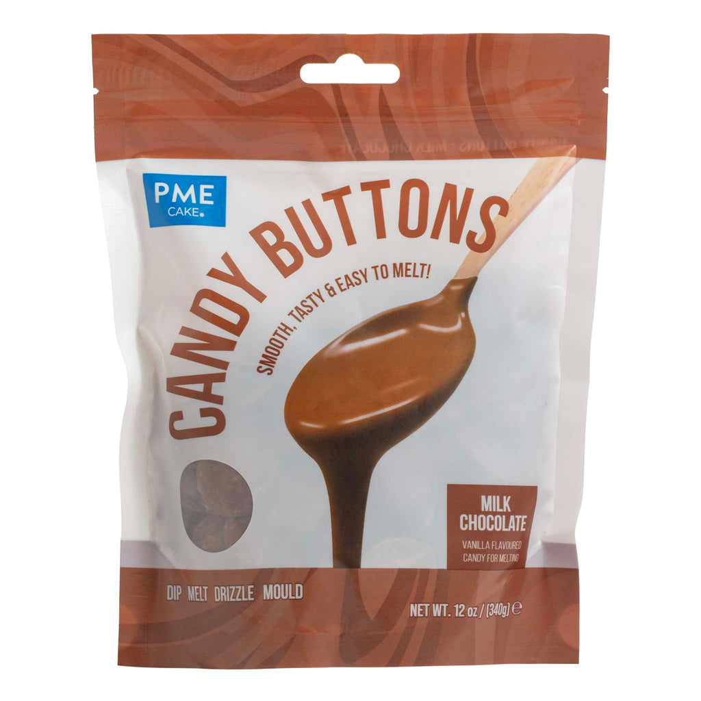 Candy Buttons - Schokoladenbraun (340g / 12oz)