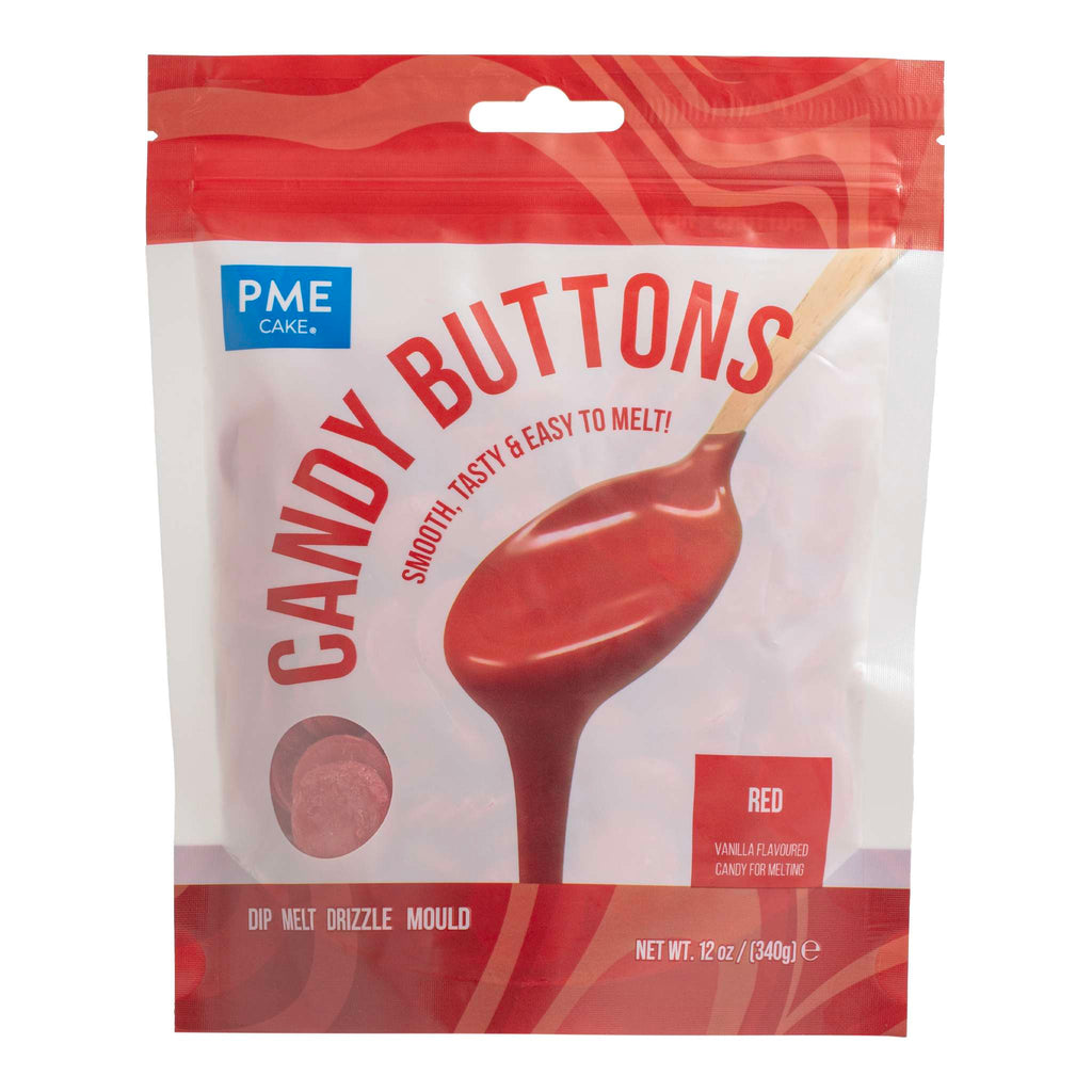 Candy Buttons - Rouge (340g / 12oz)