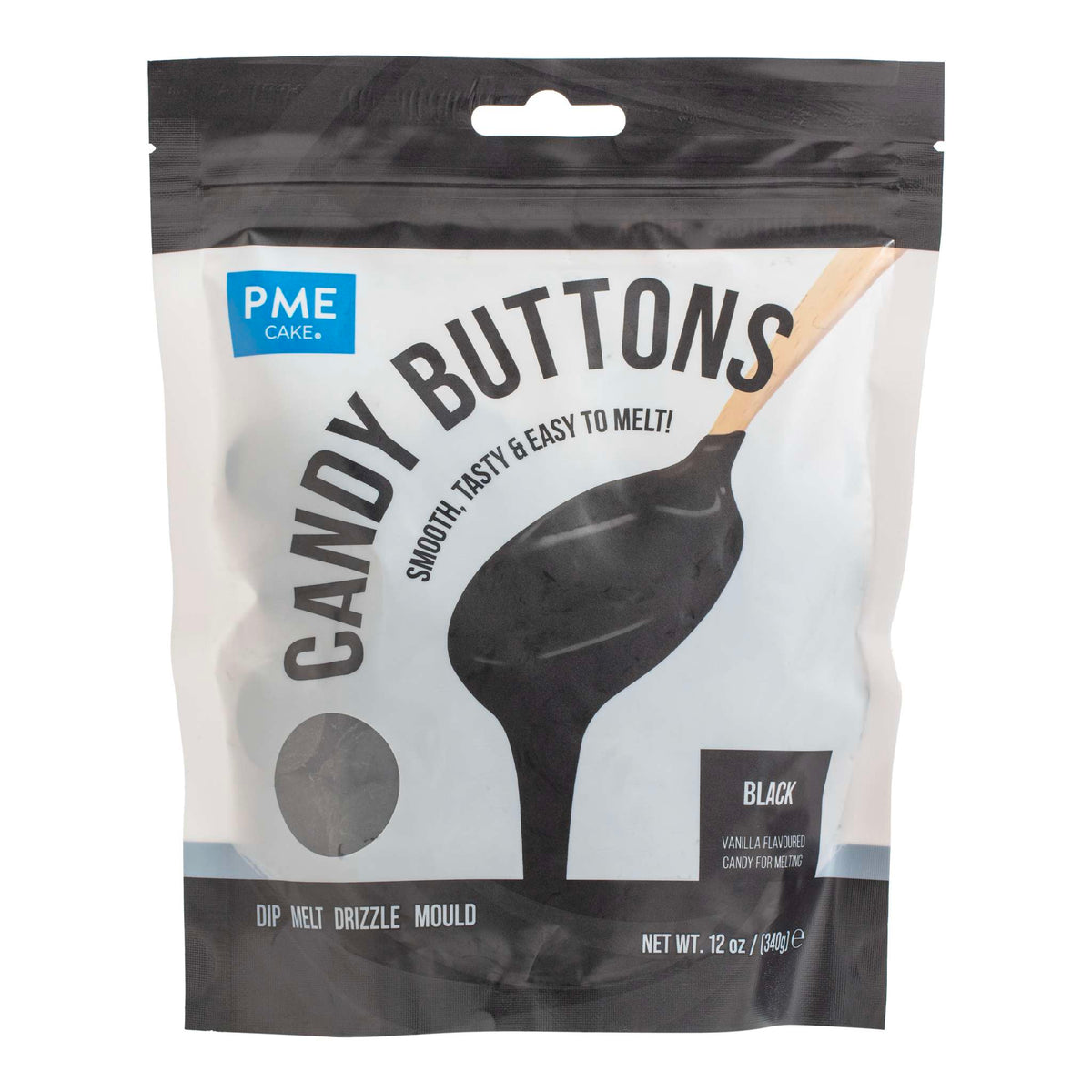 Candy Buttons - Noir (340g / 12oz)