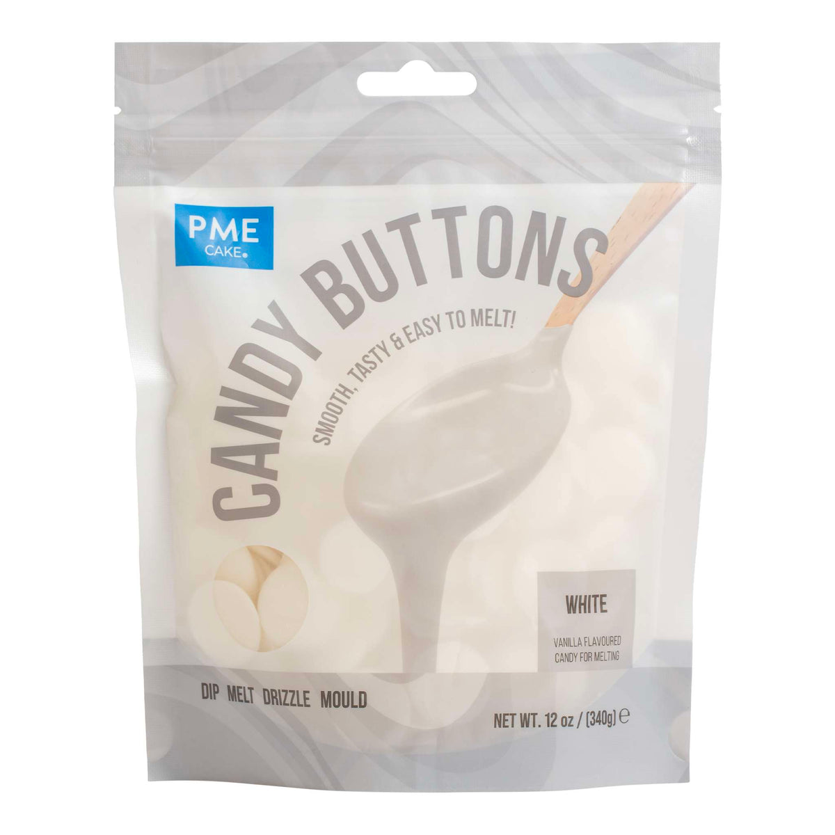 Candy Buttons - Blanc (340g / 12oz)