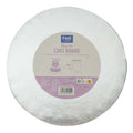 Cake Board redonda para Tarta con bordes lisos, Plata (8" / 20cm)