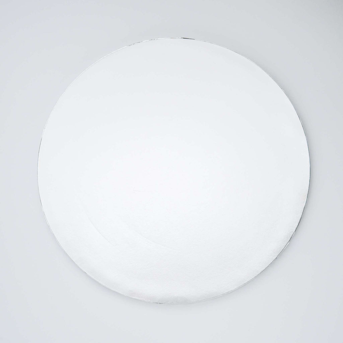 Ronde Taartkarton met randafwerking, Zilver (14" / 35cm)
