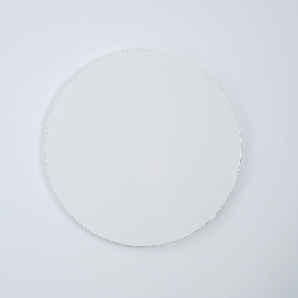 Ronde Taartkarton met randafwerking, Wit (10" / 25cm)
