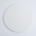 Cake Board redonda para Tarta con bordes lisos, Blanco (14" / 35cm)