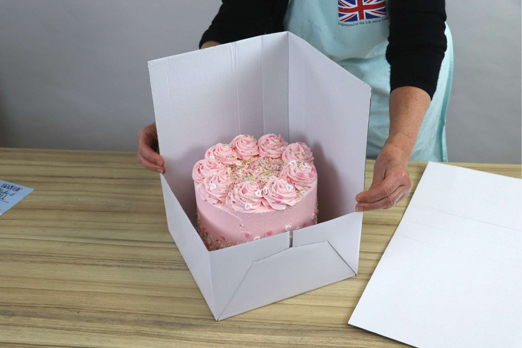 Make It Tall Cake Box Extender (For Use With 10, 12, 14" / 254, 305, 356mm Cake Boxes)