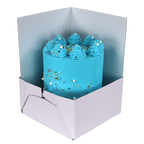 PME Make It Tall Kuchenbox-Verlängerung - Packung mit 3
