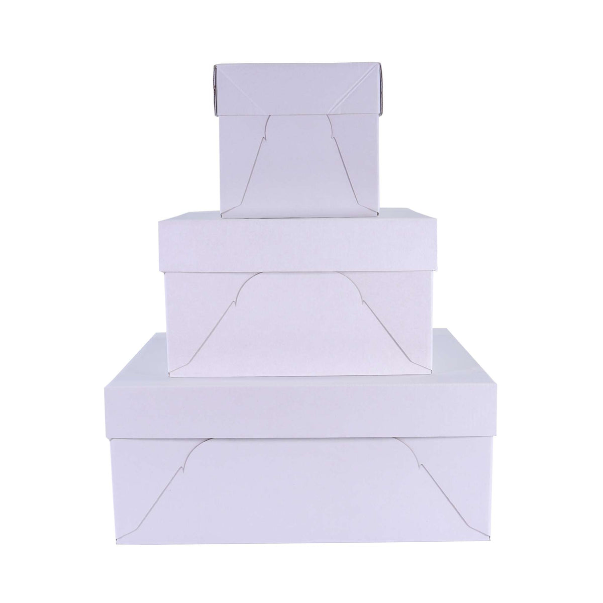 Value Cake Box (330 x 330 x 152mm / 13 x 13 x 6), Set of 3 QM