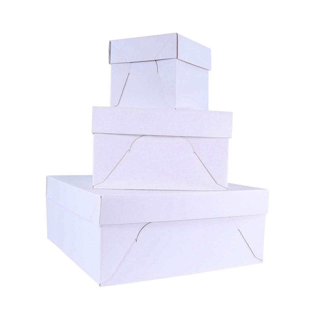 Value Cake Box (406 x 406 x 152 / 16 x 16 x 6”), Set of 3