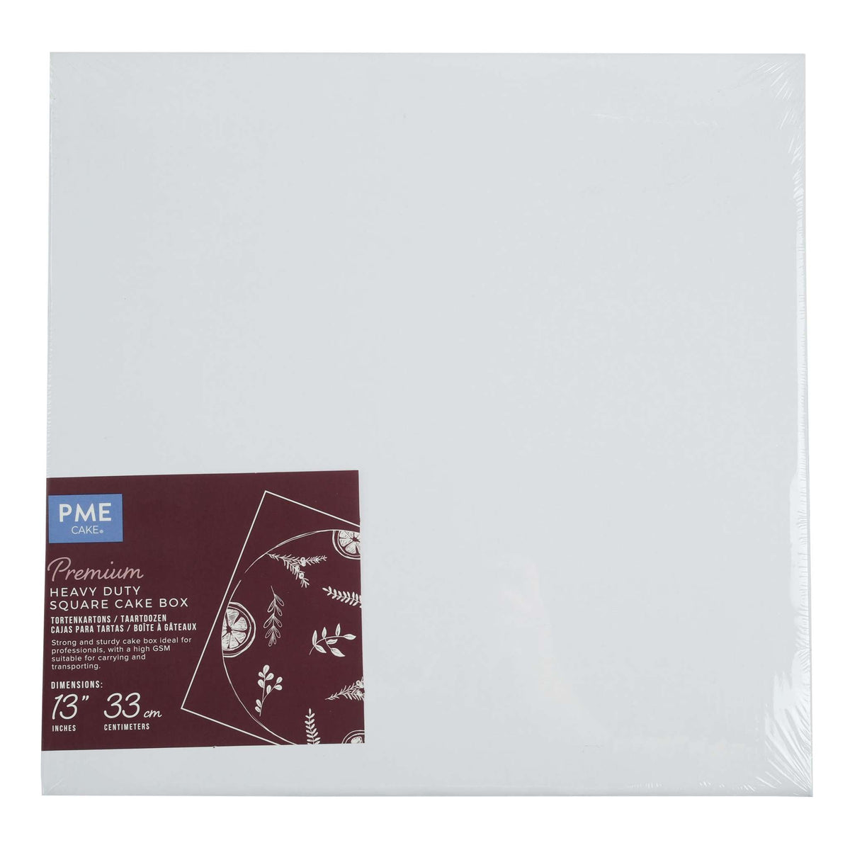 Kuchenbox (330 x 330 x 152mm / 13 x 13 x 6")