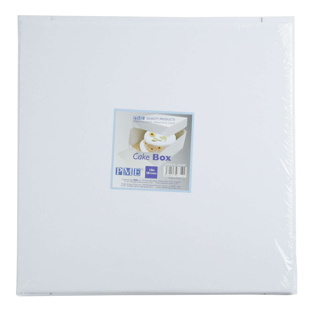 Caja Cuadrada para Tartas de 38cm (15 Pulgadas)