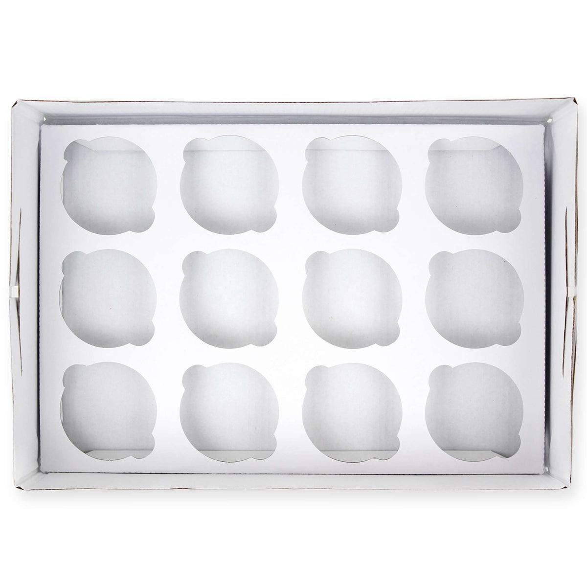 Caja para Cupcakes 12 Unidades, Estándar 90mm (3,4 Pulgadas)