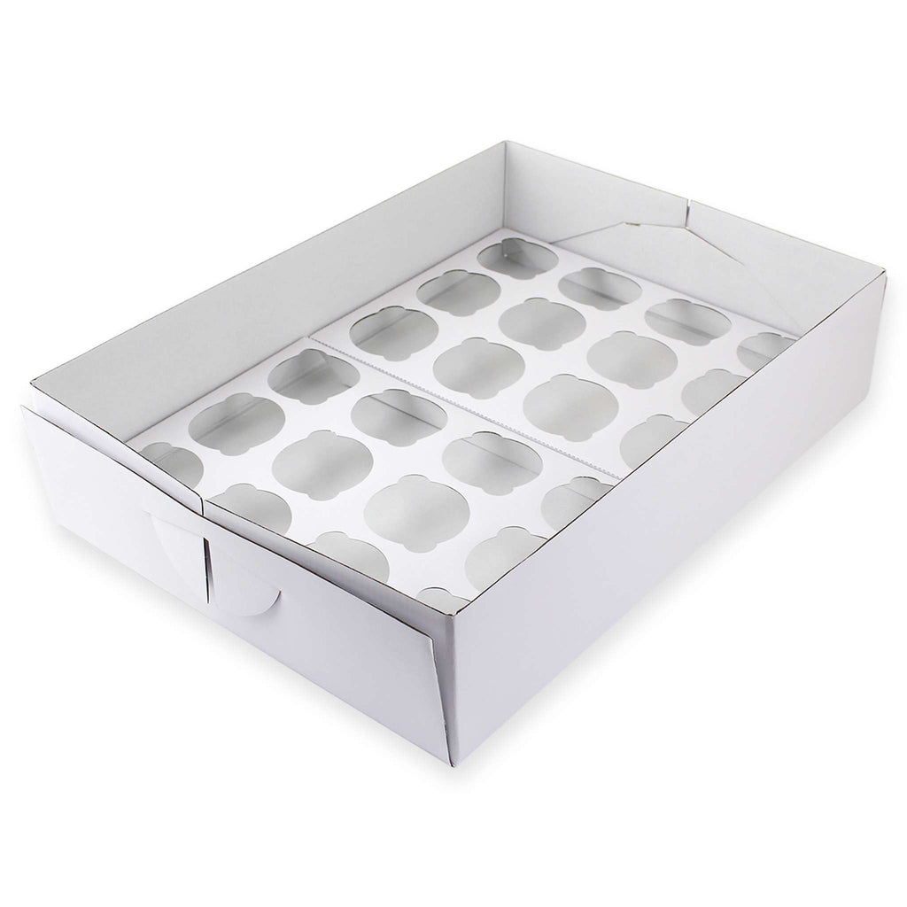 Caja para Cupcakes 24 Unidades, Estándar 90mm (3,4 Pulgadas)