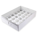 Caja para Cupcakes 24 Unidades, Estándar 90mm (3,4 Pulgadas)