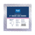 Bases para Tartas Cuadradas Baking Essentials (152mm / 6 pulgadas), Set de 3