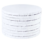 10 stuks Ronde Taartkartons met omwikkelde randen, Wit (12" / 30cm)
