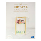 Crystal Cake Box - (300 x 300 x 380mm / 12 x 12 x 15")