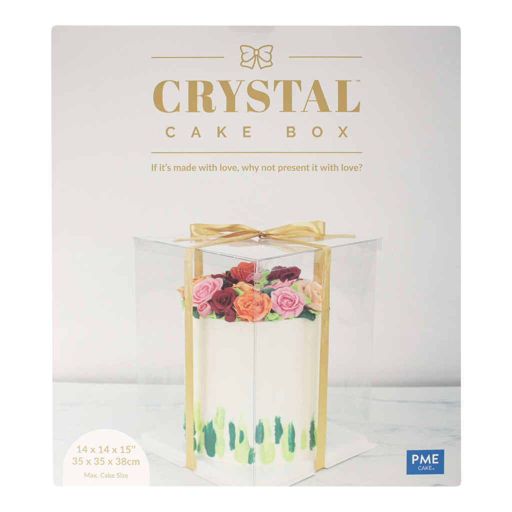 Caja de Tarta Cristal - 35cm (14")