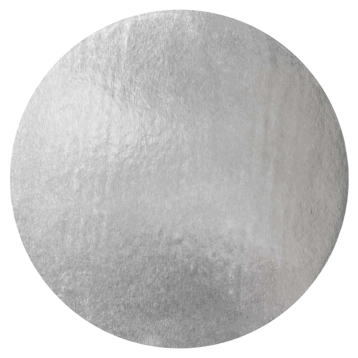 5 stuks Ronde Taartkaarten, Zilver (8" / 20cm)