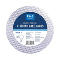 PME Baking Essentials 7” Round Cake Card (18cm / 7”), Pack of 3