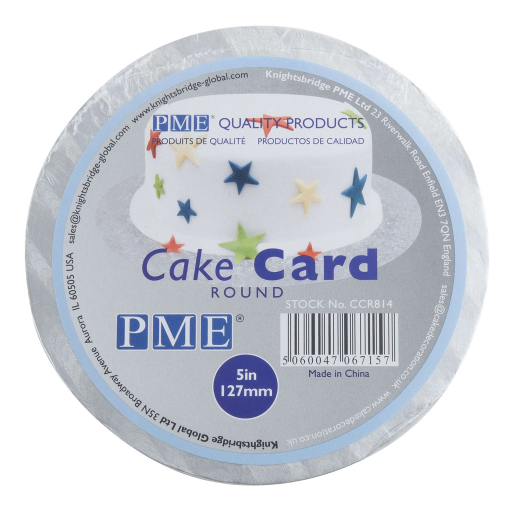 Round Premium Heavy Duty Cake Card (5" / 12.7cm)