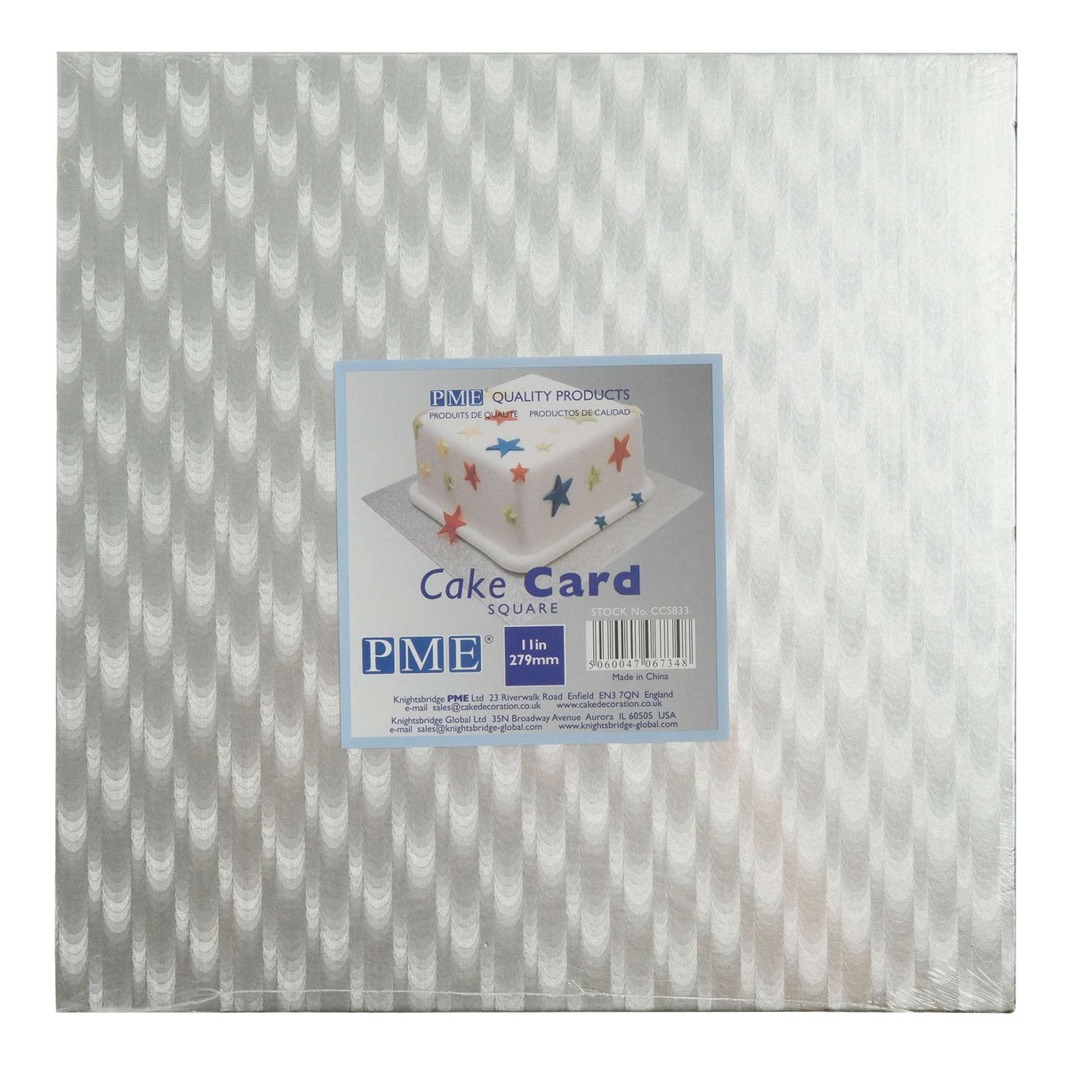 Square Premium Heavy Duty Cake Card (11" / 27.9cm)