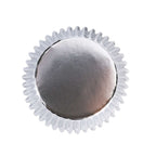 Noël Caissettes à cupcakes en Aluminium - Neige Argentée (60 pièces)