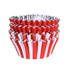 Weihnachtliche folienbeschichtete Cupcake-Förmchen, Rudolph - Mini-Größe (60 Stück)