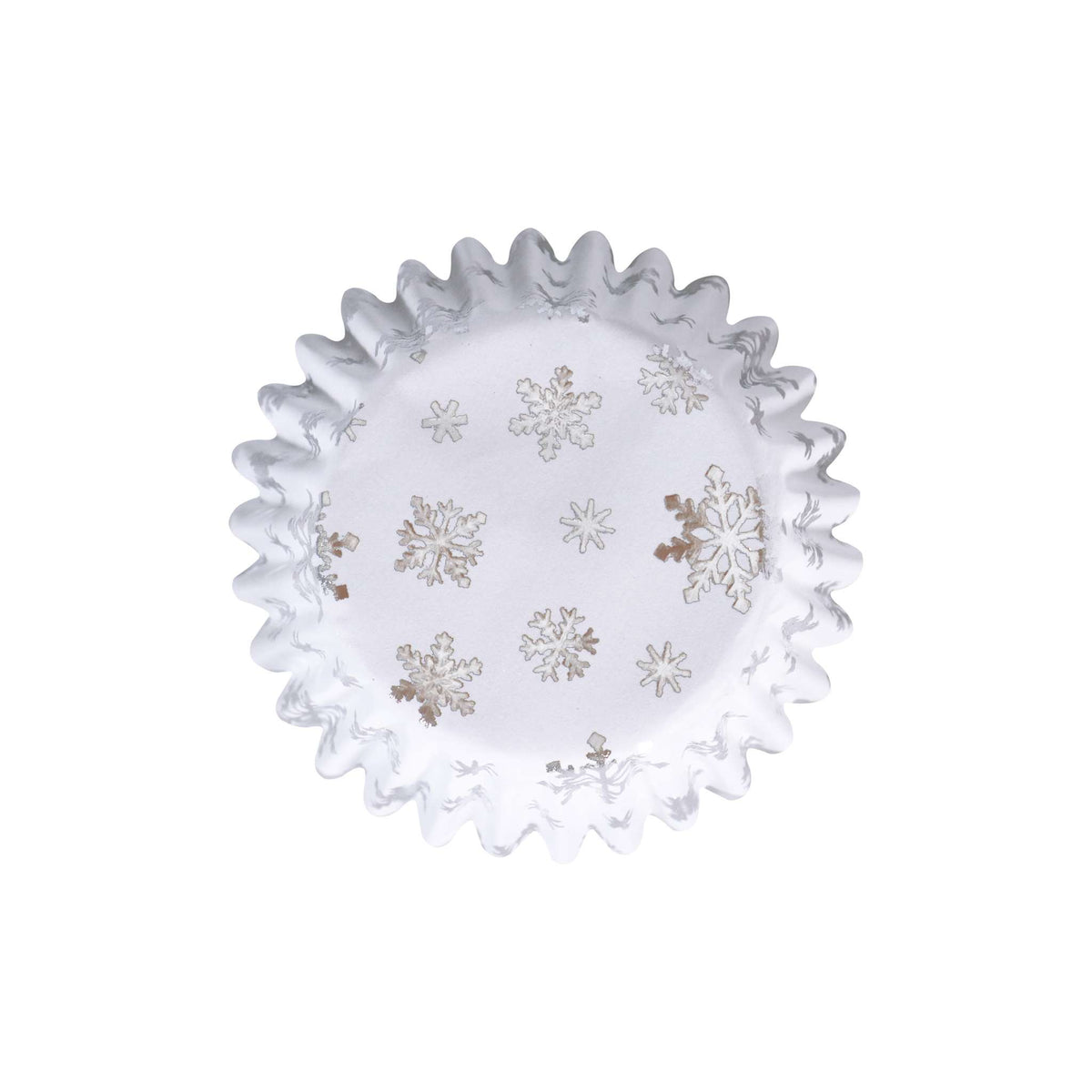Navidad Cápsulas para Cupcakes forradas de Aluminio, Brillo - Tamaño Mini (Set de 60)