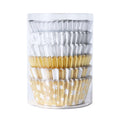 Gold & Silver Metallic Cupcake Cases Pk/100