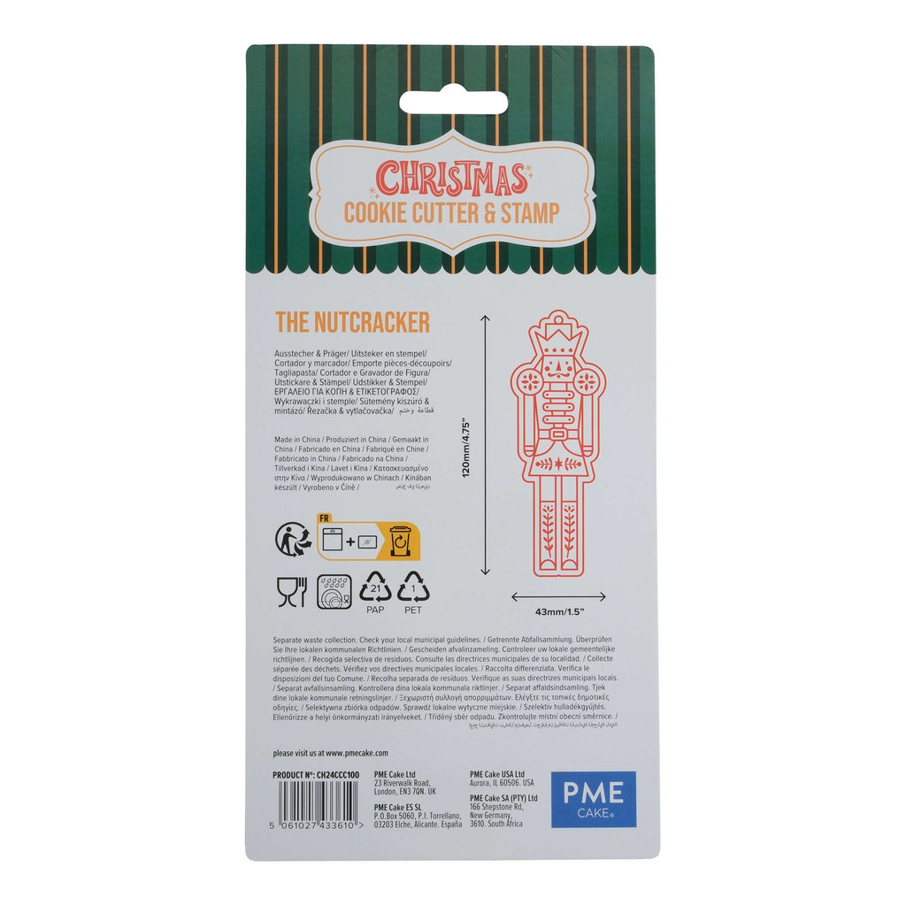 The Nutcracker Cookie Cutter & Stamp