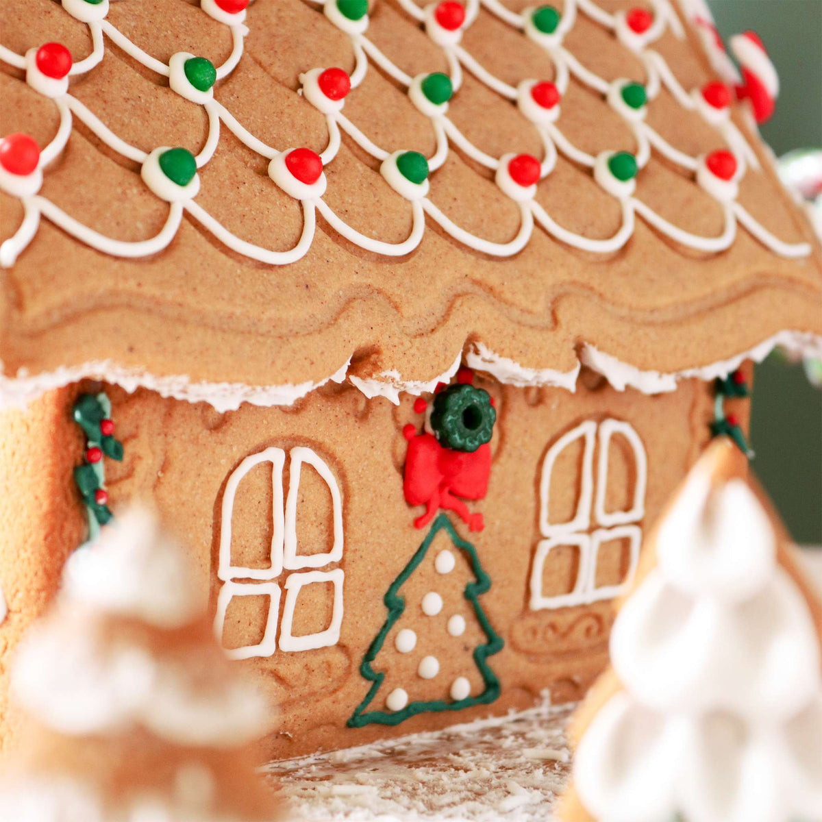Navidad Cortadores y Sellos de Galletas - Casa de Jengibre (Set de 3)