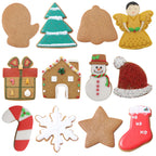Navidad Cortadores de Galletas (Set de 12)
