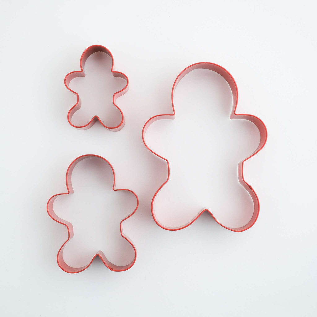 Gingerbread Man Cookie Cutters Set Of 3