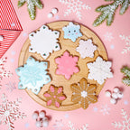 Kerst Set van 3 Koekjesuitstekers - Sneeuwvlokken