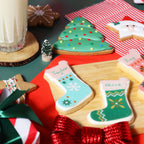 Kerst Koekjesversieringset - Schrijf je naam op de Kerstkousen