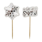 Let It Snow Cupcake Set Of 24