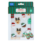 Santa's Coming To Town Edible Cupcake Decorations Pk/12   (42.1g / 1.48oz)