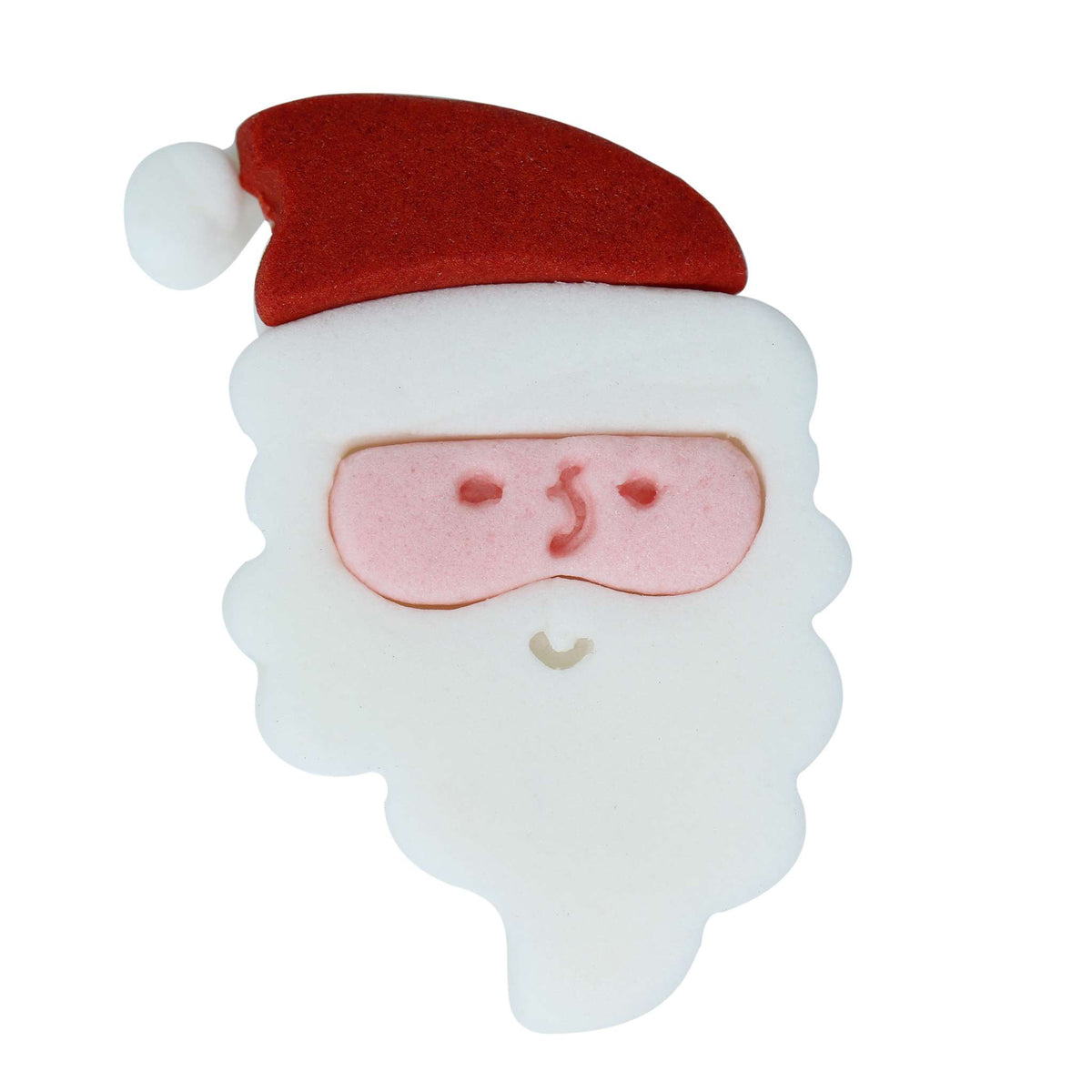 Weihnachts Essbare Zucker Tortenaufsatz - Der Weihnachtsmann kommt in die Stadt (12 Stück)
